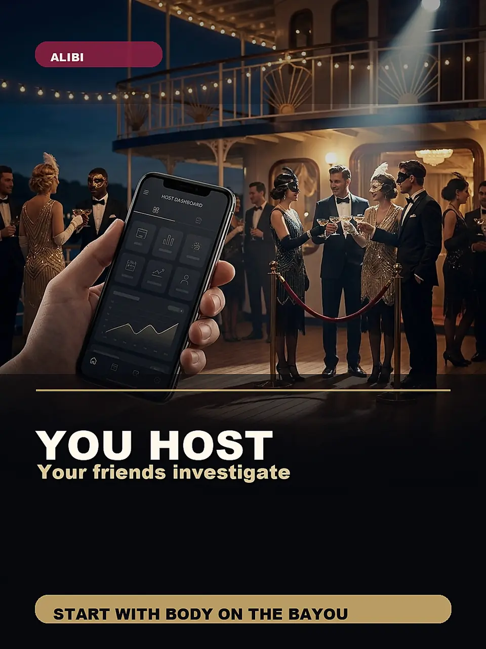 Host credit visual