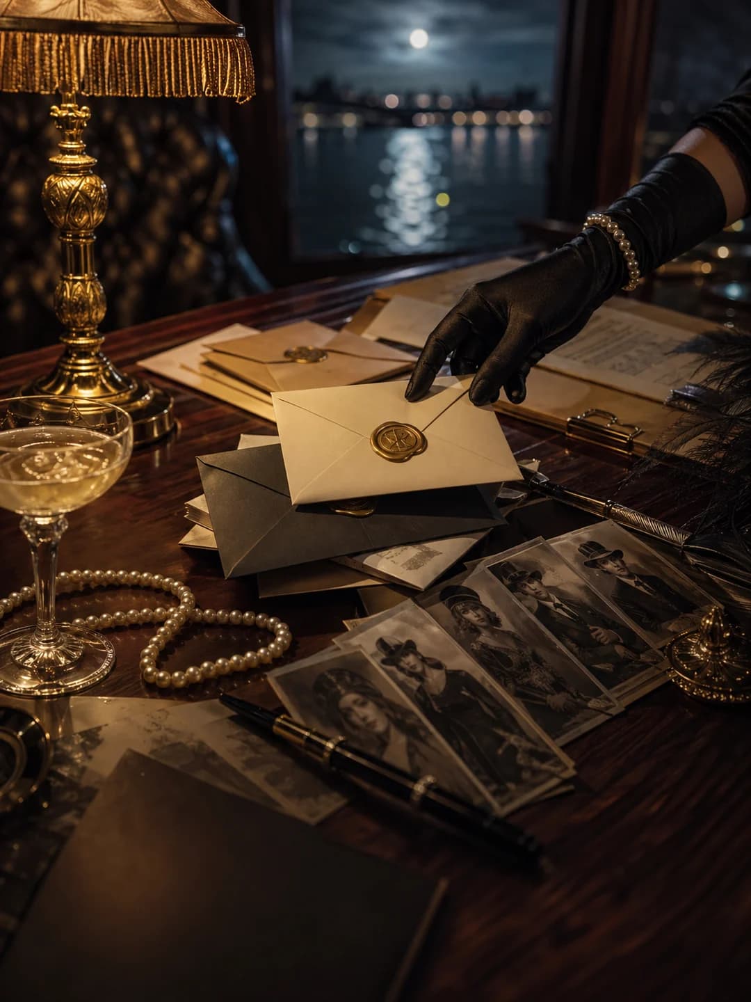 Premium riverboat mystery case dossier